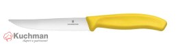 Victorinox Swiss Classic Nóż do pizzy, ząbkowany, ostry czubek, żółty
