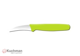 Nóż do obierania z wygiętym ostrzem, HENDI, zielony, (L)158mm