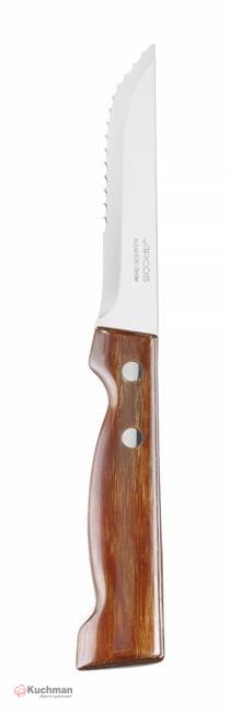 Nóż do steków, seria FOREST, Arcos, drewno, (L)225mm Wariant podstawowy