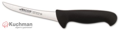 Nóż do trybowania, zakrzywiony, seria 2900, Arcos, czarny, (L)278mm Wariant podstawowy