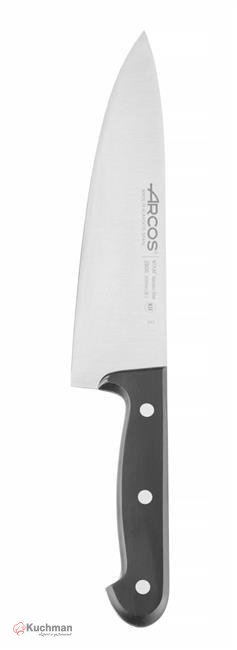 Nóż szefa kuchni, seria UNIVERSAL, Arcos, czarny, (L)385mm Wariant podstawowy