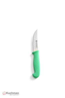 Nóż uniwersalny krótki HACCP - 90 mm, zielony