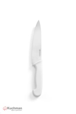 Nóż kucharski HACCP - 180 mm, biały