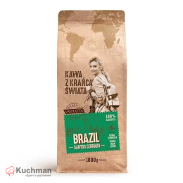 Kawa z krańca świata Vaspiatta Brazil Santos Cerrado 1kg 100% Arabica