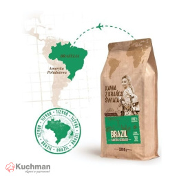 Kawa z krańca świata Vaspiatta Brazil Santos Cerrado 1kg 100% Arabica