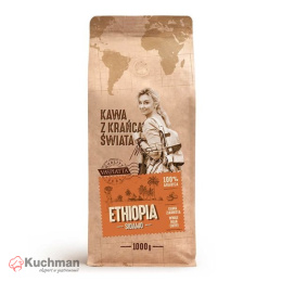 Kawa z krańca świata Vaspiatta Ethiopia Sidamo 1kg 100% Arabica