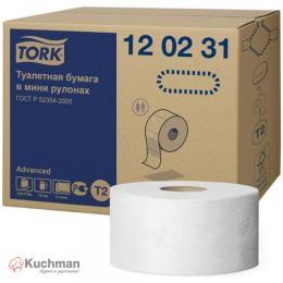 Papier toaletowy Jumbo Tork Advanced 12szt T2 120231