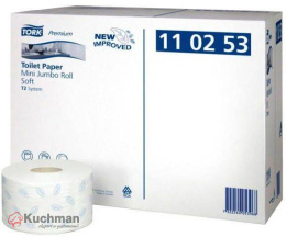 Papier toaletowy Mini Jumbo Tork Premium T2 110253 12szt.