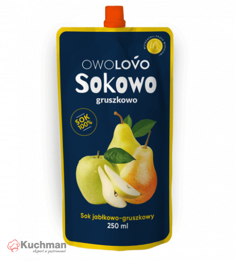 SOKOWO Sok jabłkowo- gruszkowy 250ml