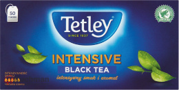Herbata czarna w torebkach Tetley Intensive Black Tea 100g