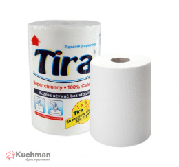 Ręcznik papierowy 2- warstwowy TIRA 100% celuloza 66m