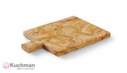 Deska do serwowania z drewna oliwnego, HENDI, 340x230x(H)22mm