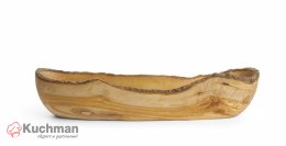 Miska podłużna z drewna oliwnego, HENDI, 400x90x(H)80mm