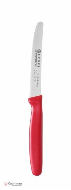 Nóż uniwersalny, HENDI, czerwony, (L)220mm